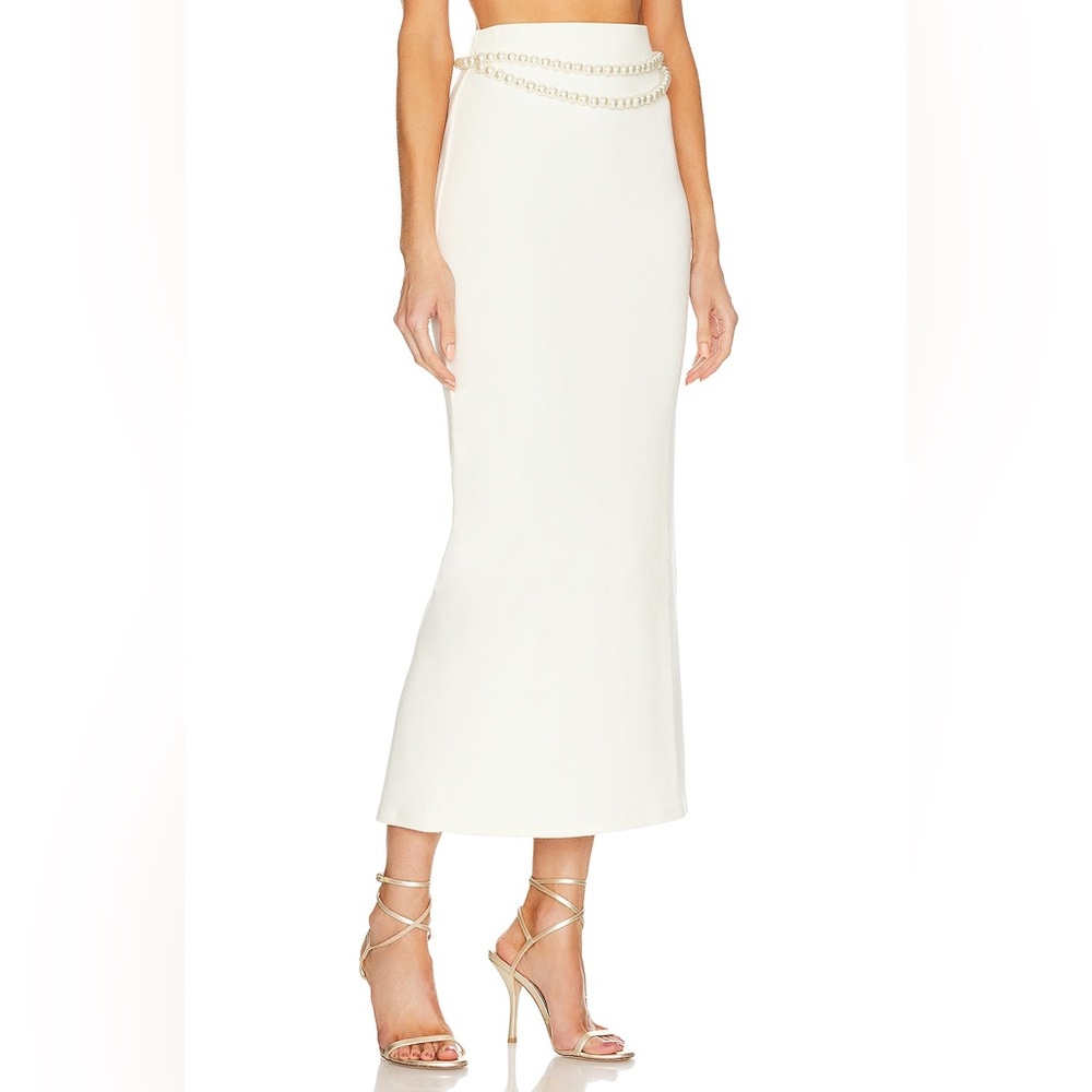 NWT Lovers & Friends‎ Nara Ivory Maxi Skirt, Large